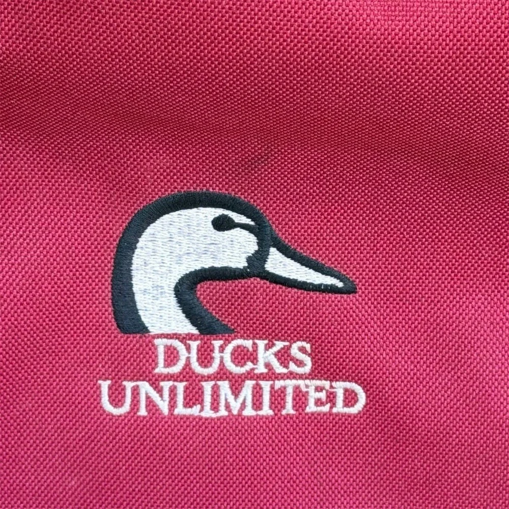 Vintage Ducks Unlimited‎ Texas A&M Aggies Maroon Duffle Bag Gym Travel Luggage
